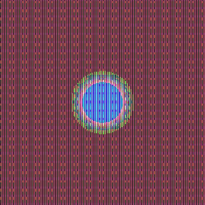 Pixelated Orb #23 static token preview