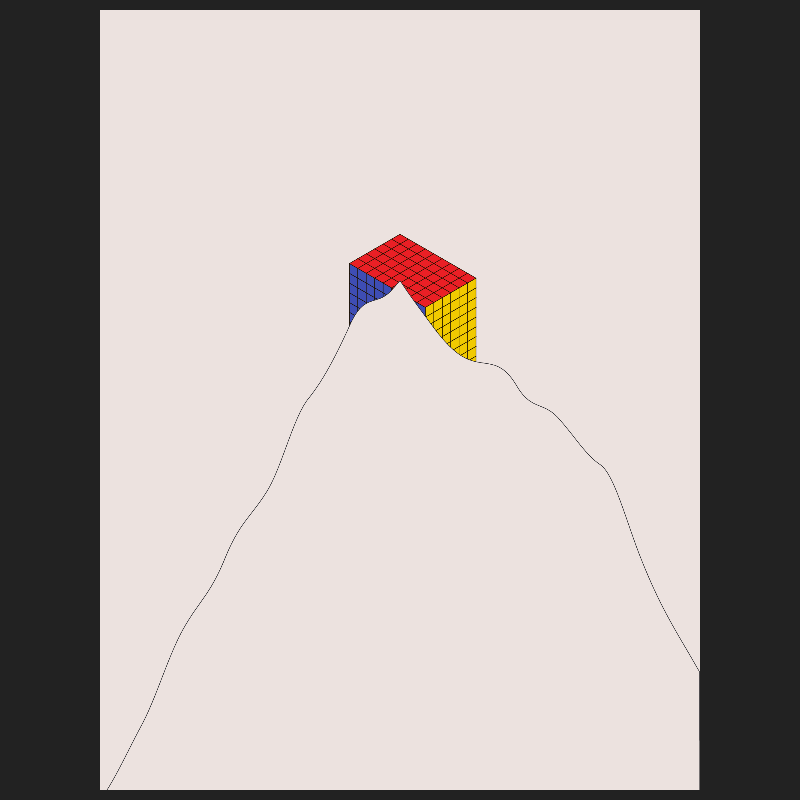 Suburban hills #3 static token preview