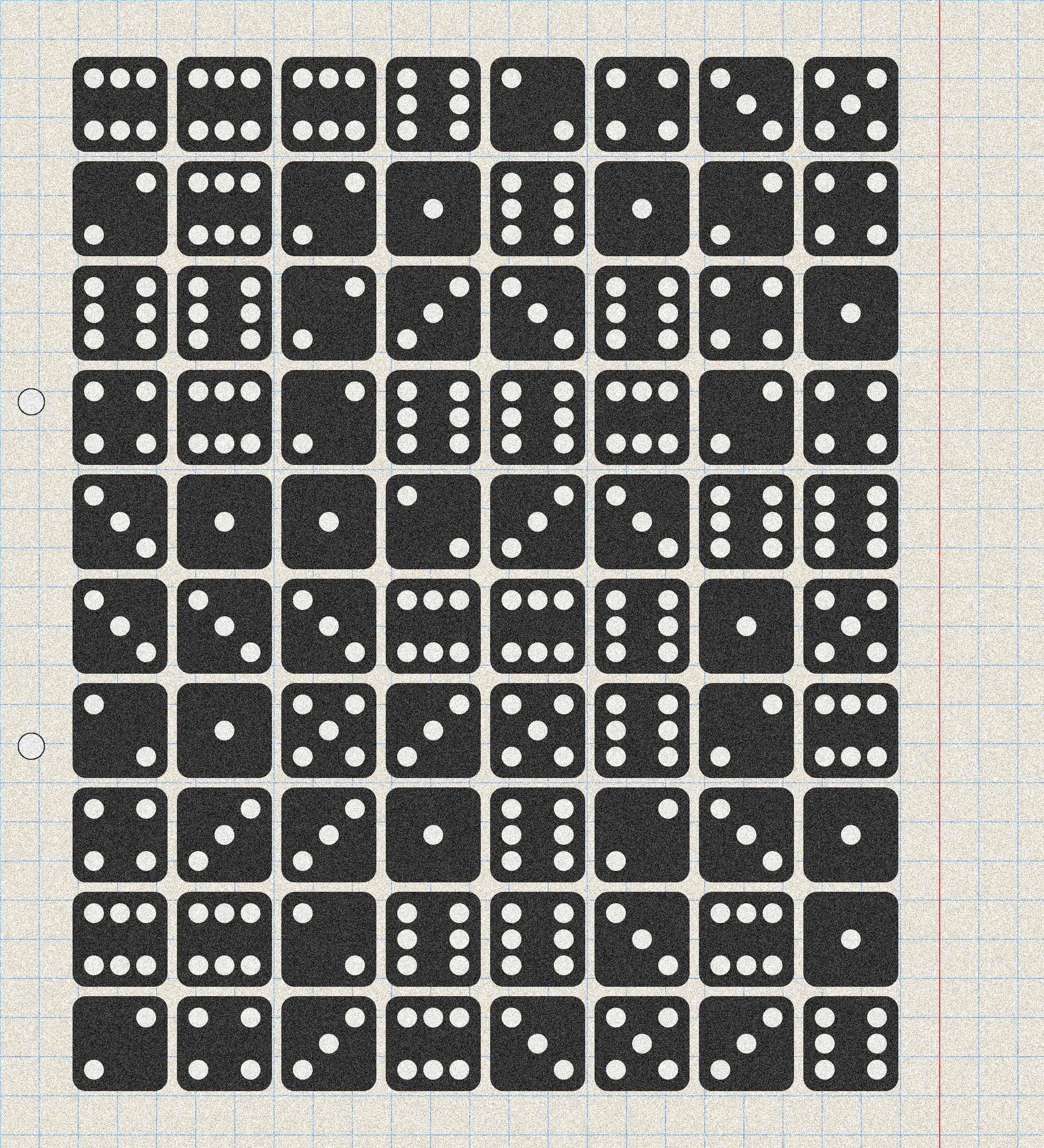 sketchbook page 6: dice roll #15 static token preview