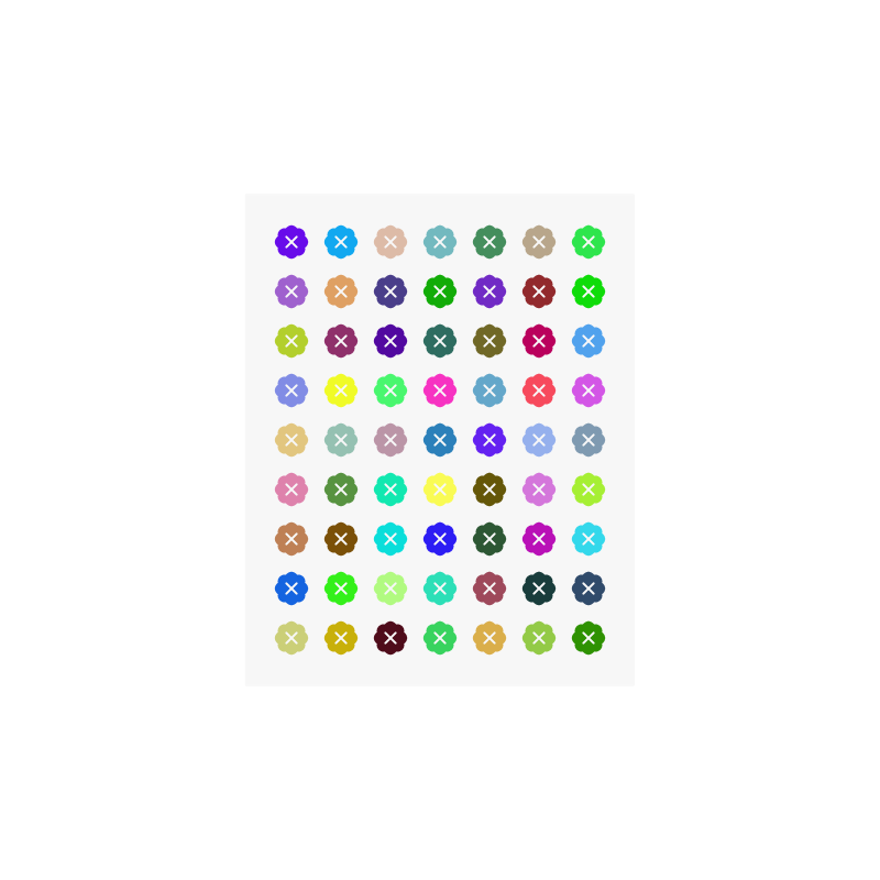 White - XX #22 static token preview