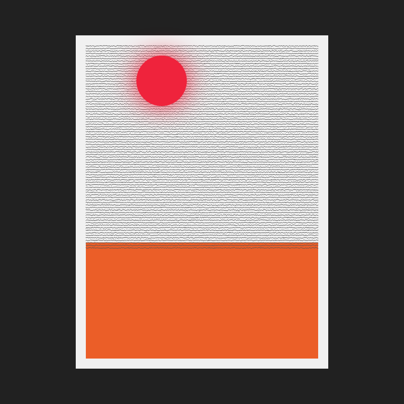 beach sunset/sunrise #7 static token preview