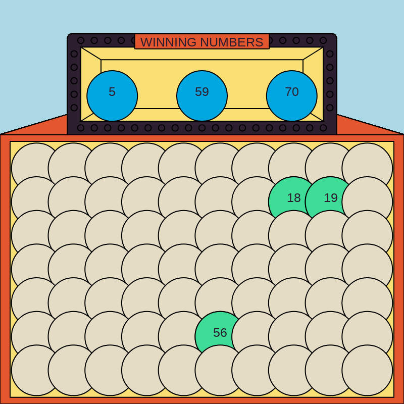 NFT Millions Lotto 02 #3 static token preview