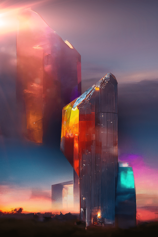 Prismatic Solitude #7 static token preview