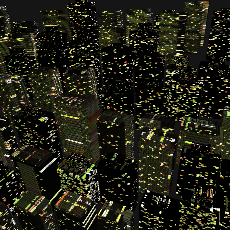 Night city glow #17 static token preview