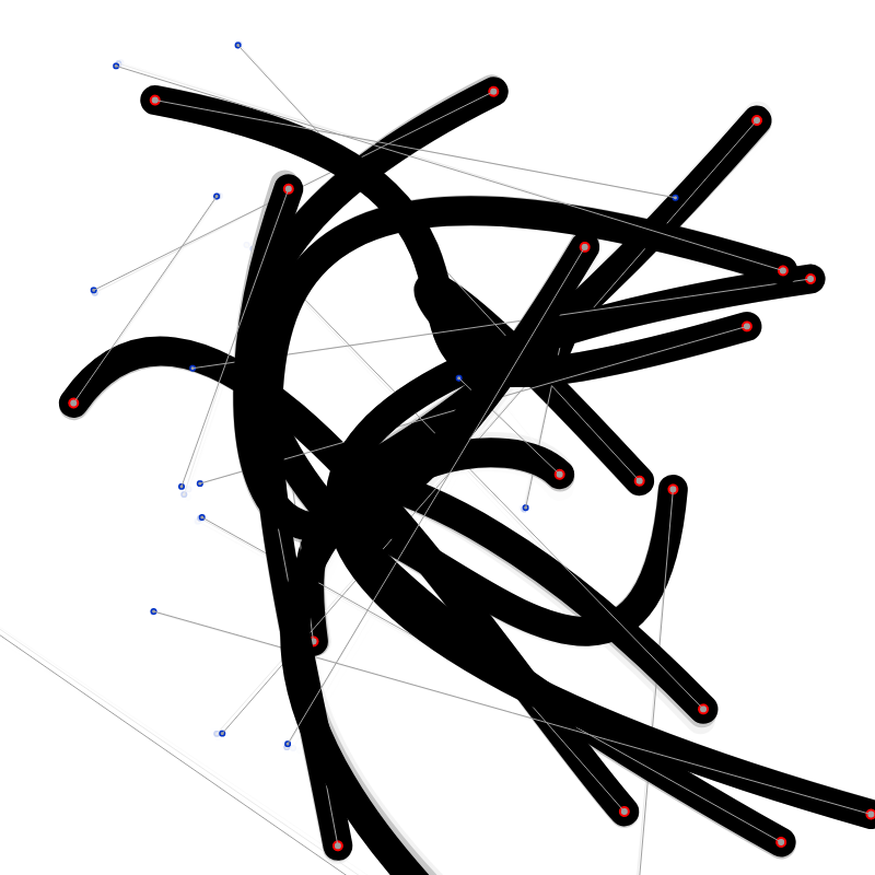 Frenetic Bezier Curves #11 static token preview