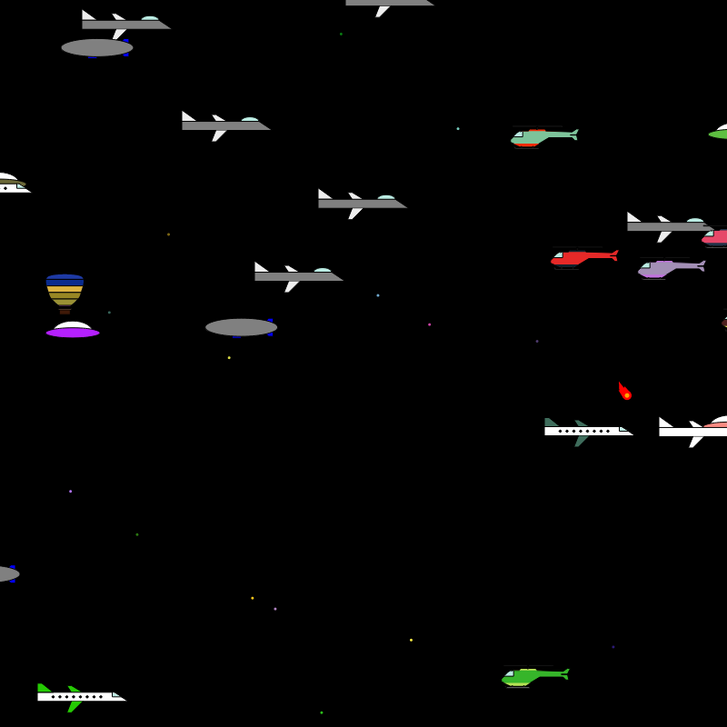 Busy Skies #4 static token preview