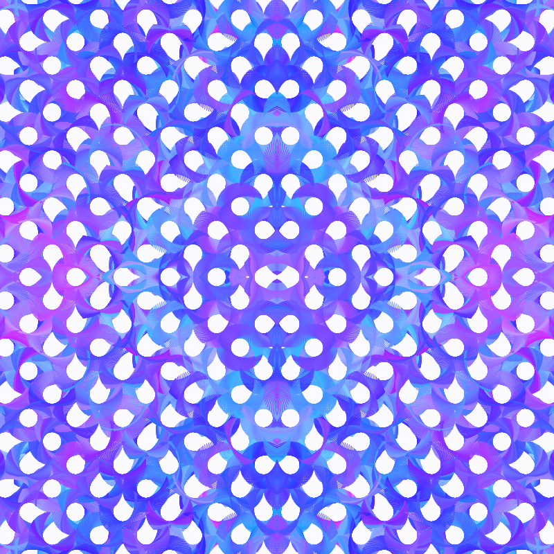Watercolor Mandala #5 static token preview