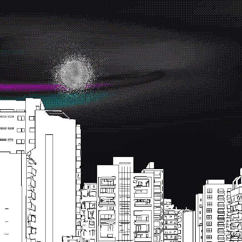 Observing the city through #5 static token preview