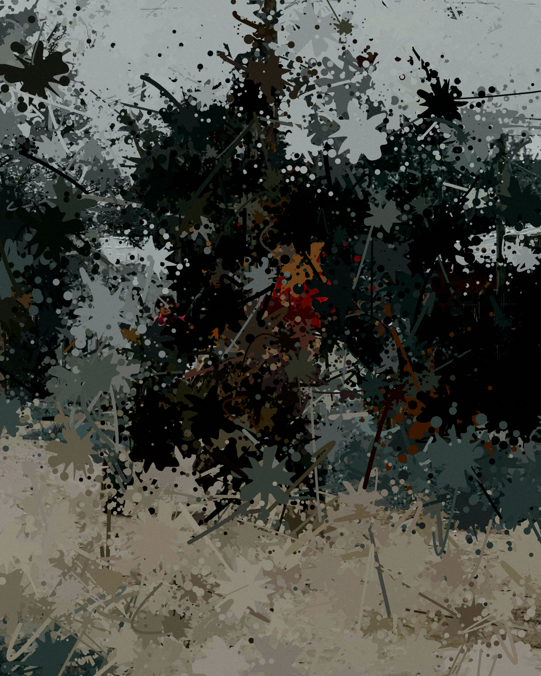 1888 - Spatter #23 static token preview