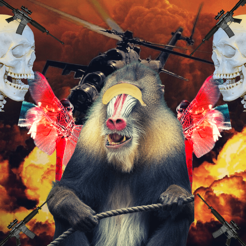 Blinded apes #20 static token preview