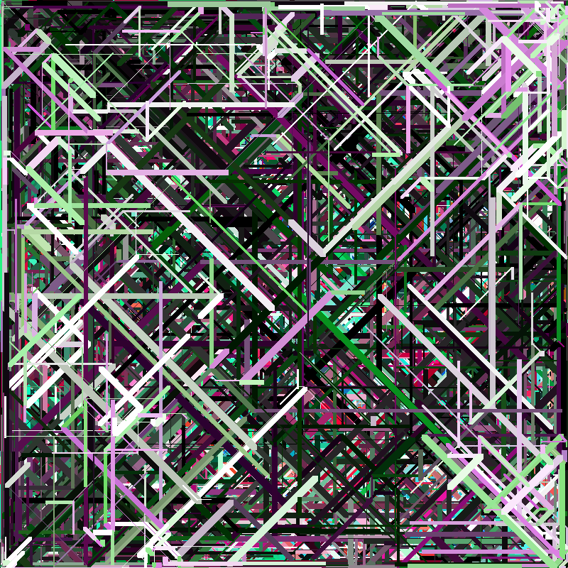 Bifurcations (straight and diagonal lines) #9 static token preview