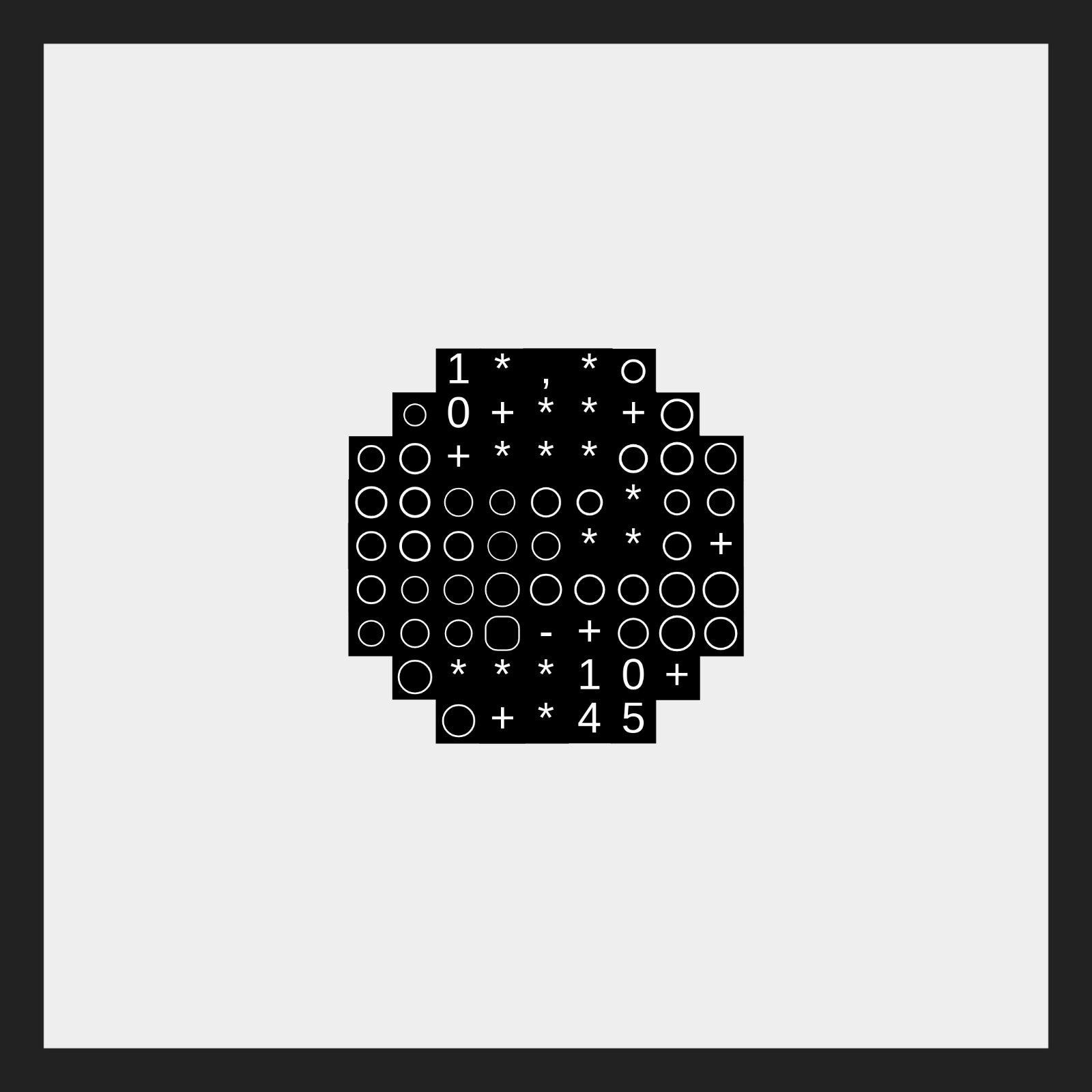 Mapa Mundi [ascii] #16 static token preview