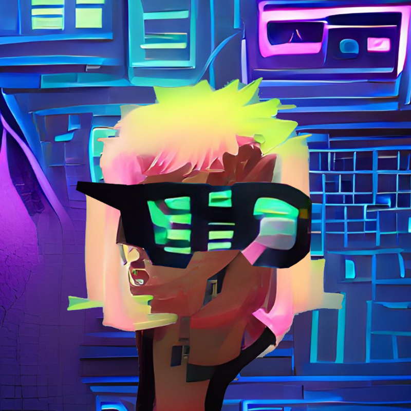 Female hack squad #12 static token preview