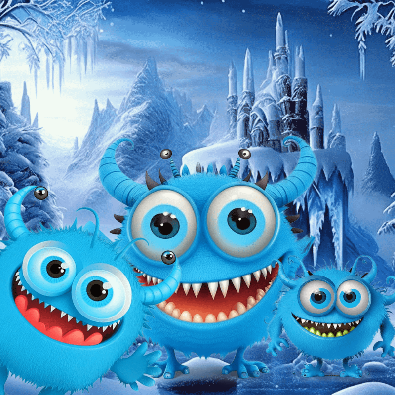Ice Monsters #11 static token preview