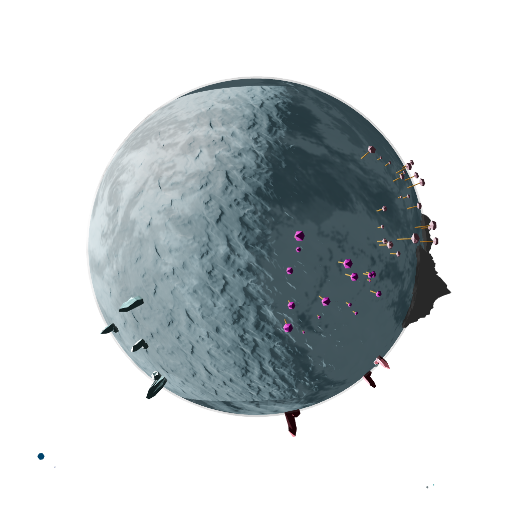Exoplanets in texture #12 static token preview
