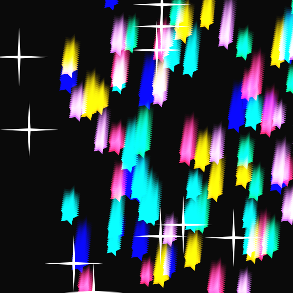Shooting stars #20 static token preview
