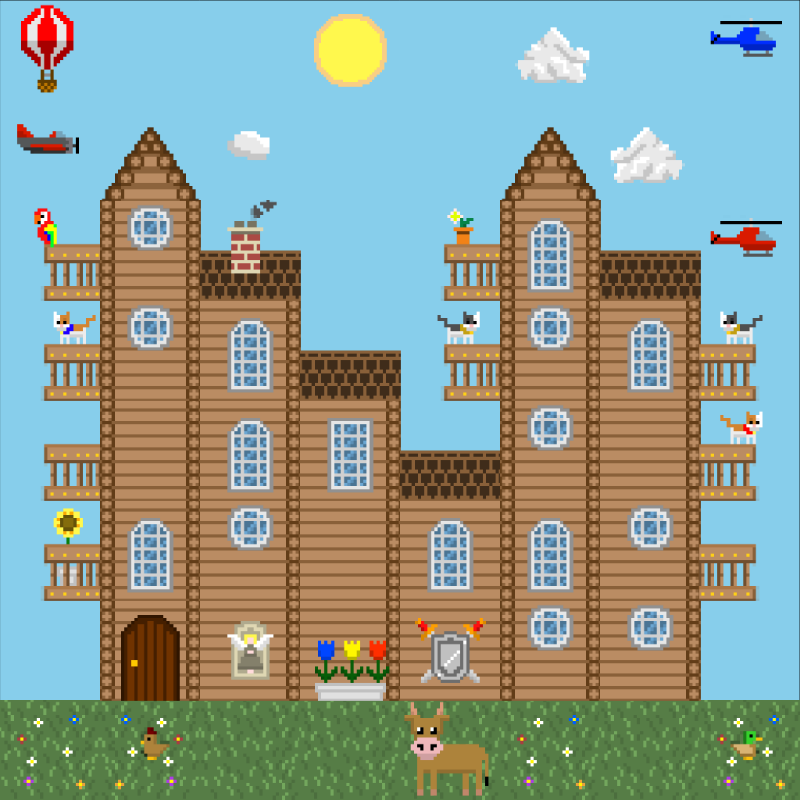 2D Mansion #293 static token preview
