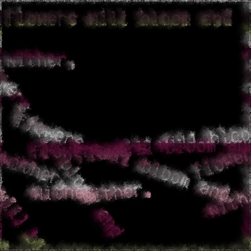 THE WORD AFTER US: An AI poetry unreading #164 static token preview