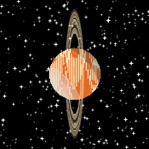 Pixel Planets #7 static token preview