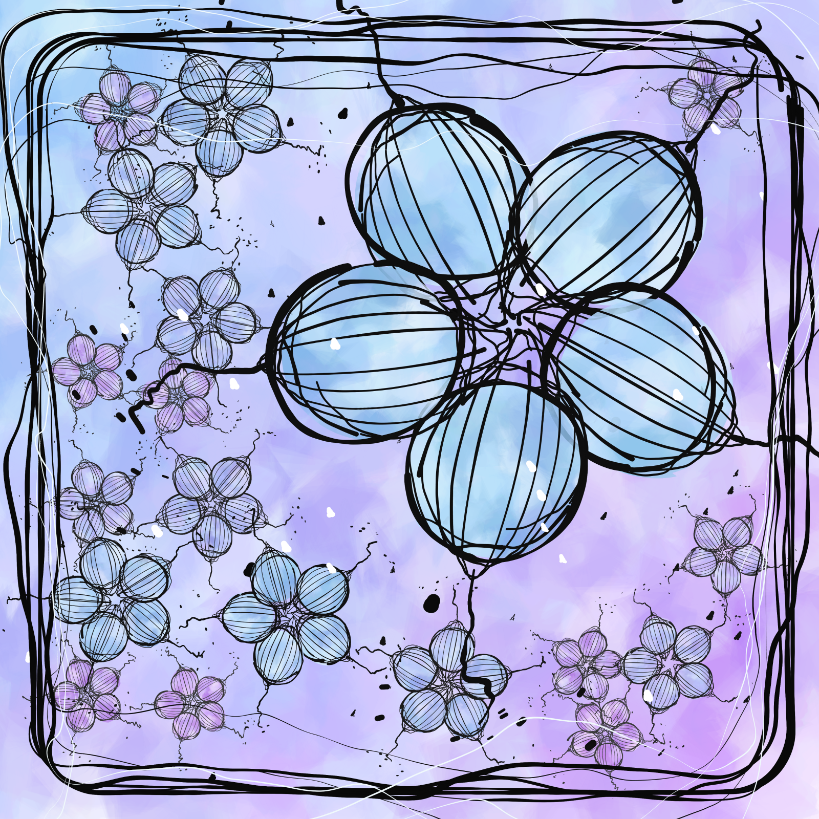 Five-Leaf-Flowers #2 static token preview