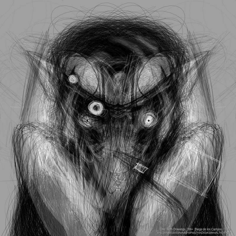 One Tezo Drawings_286+ #15 static token preview