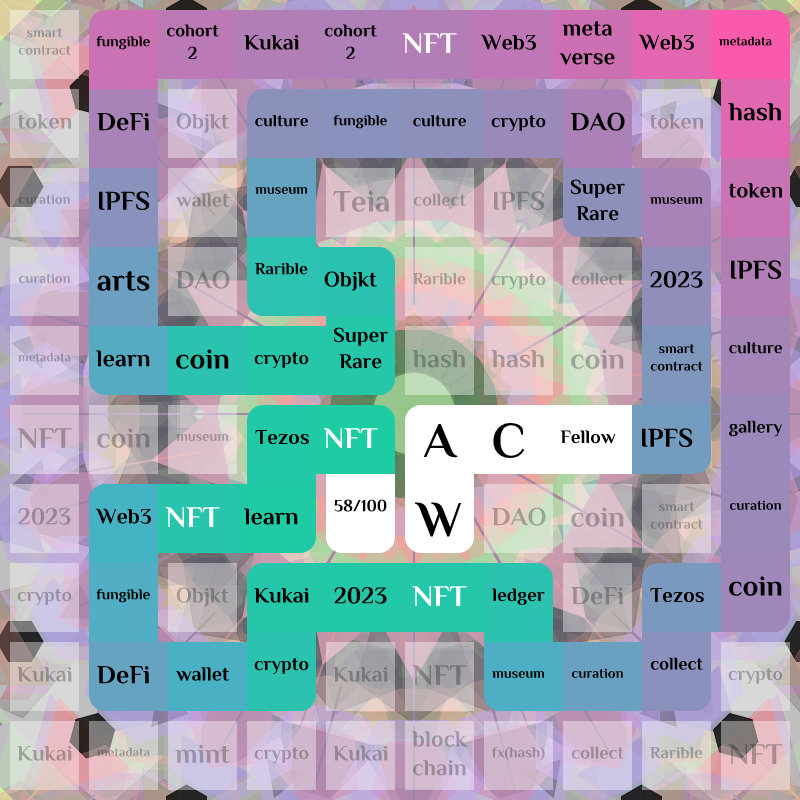 Waccy - learning snake #2 static token preview