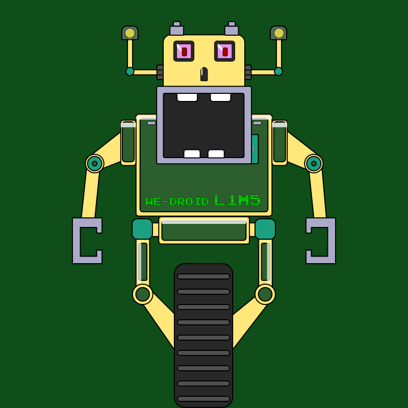 WE-DROIDs #5 static token preview