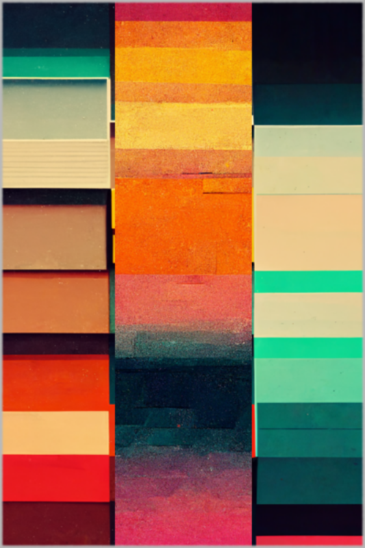 Vibrant Composition #17 static token preview