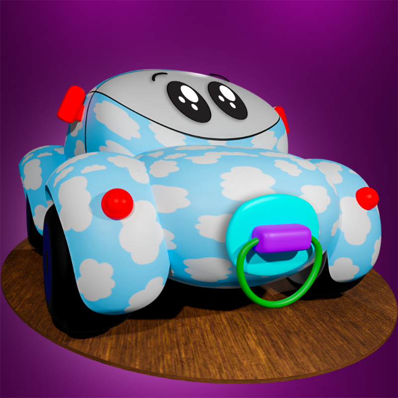 Morixels Colab #8 BabyCar #17 static token preview
