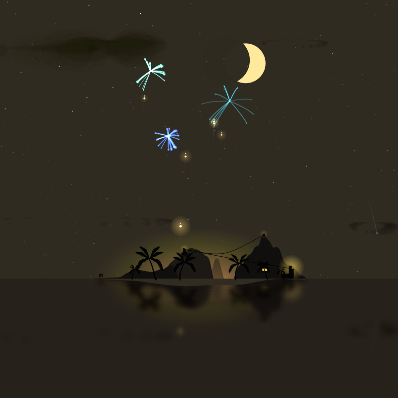 Fireworks Island #11 static token preview