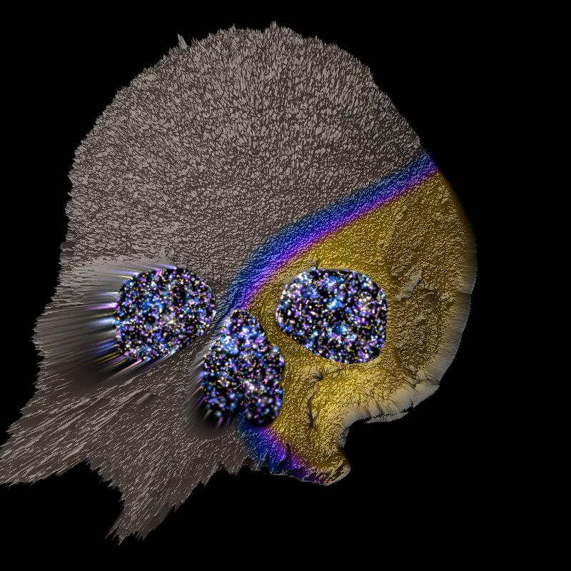 💀ACID SKULL🌈 #19 static token preview