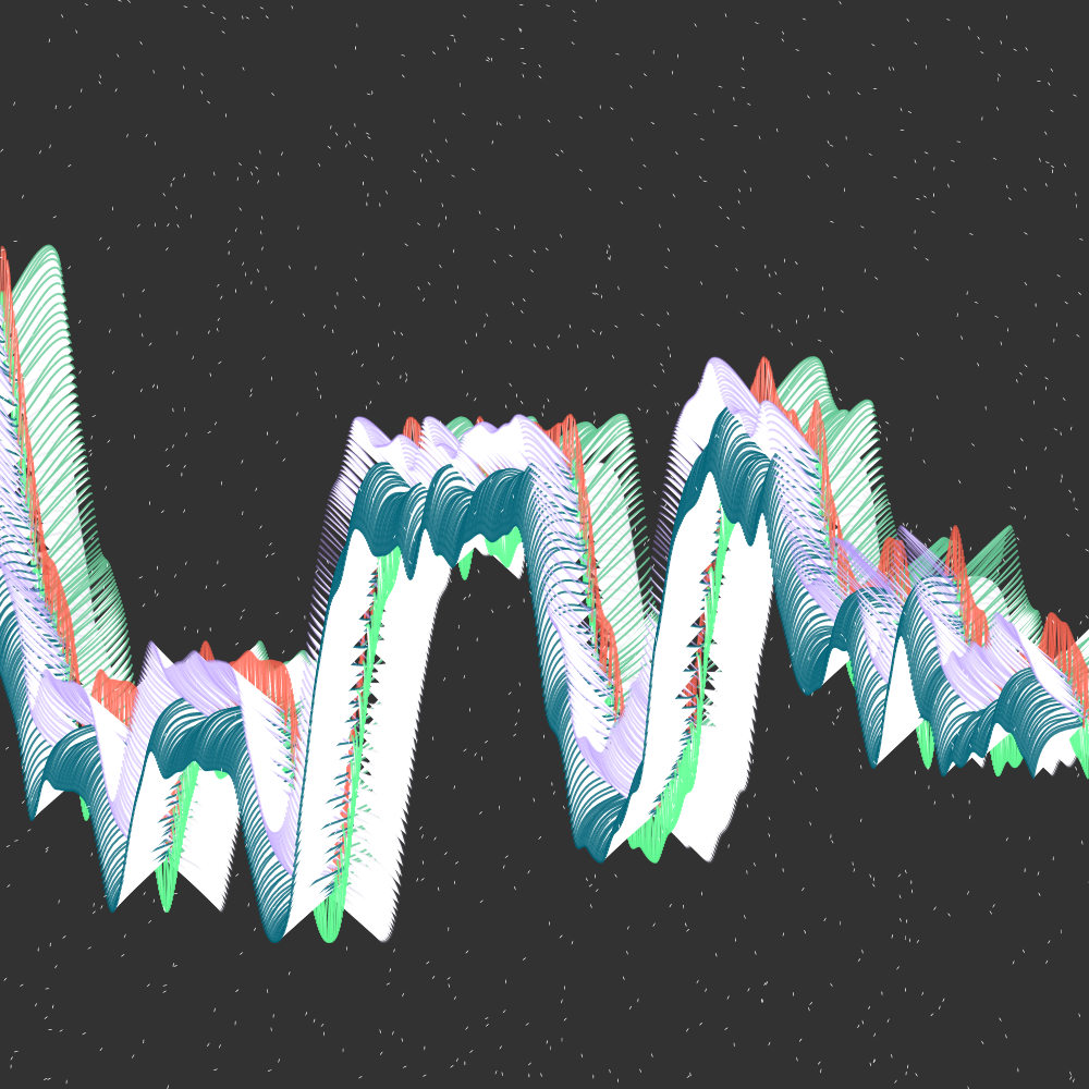 Space Mountains #5 static token preview