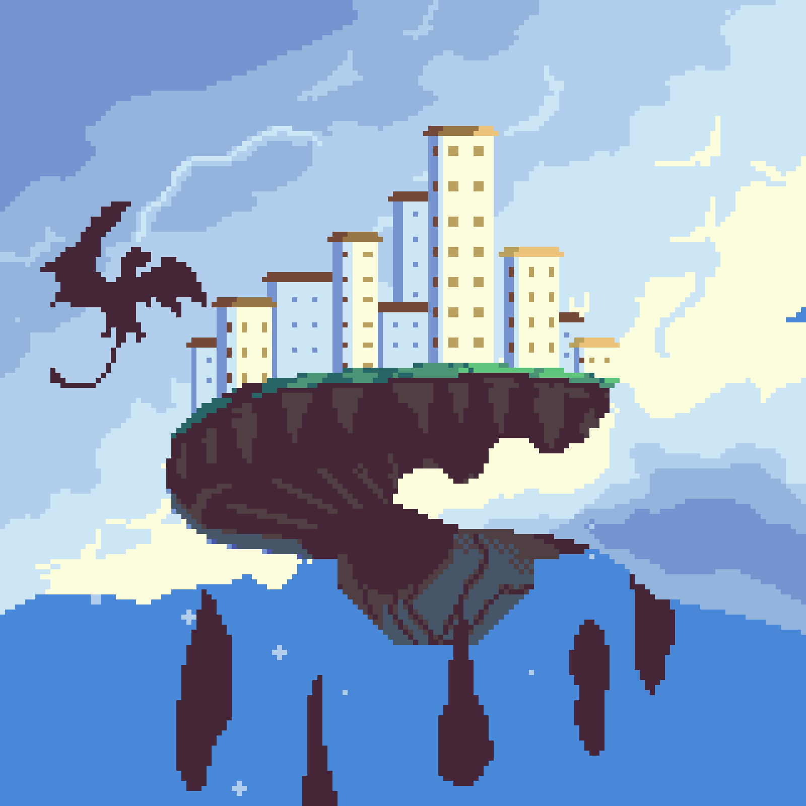 Castle in the Sky #6 static token preview
