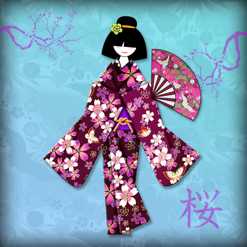 Origami Girls #17 static token preview