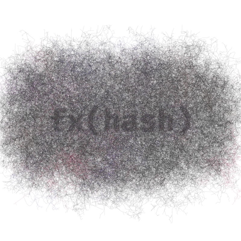 FXHASH Generative Logo #24 static token preview