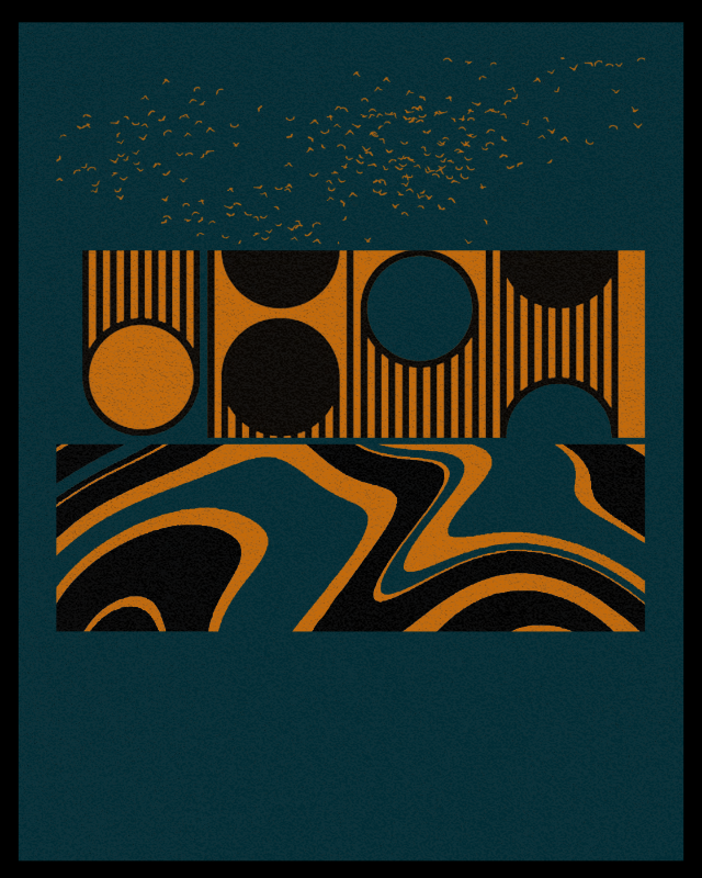 Bauhaus art #orange #2 static token preview