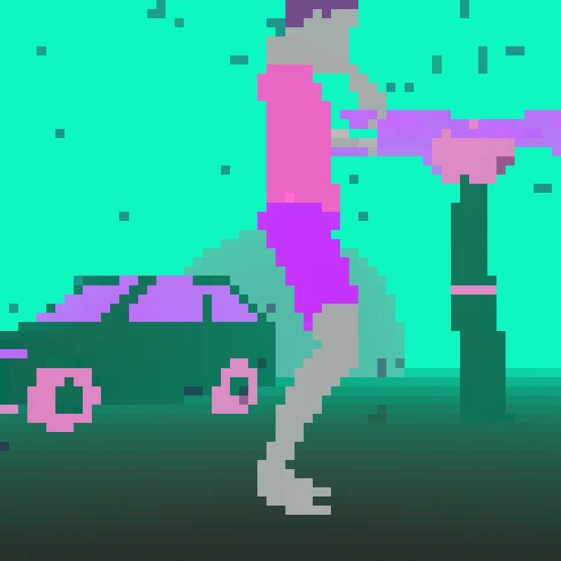 Sunset Dancers #23 static token preview