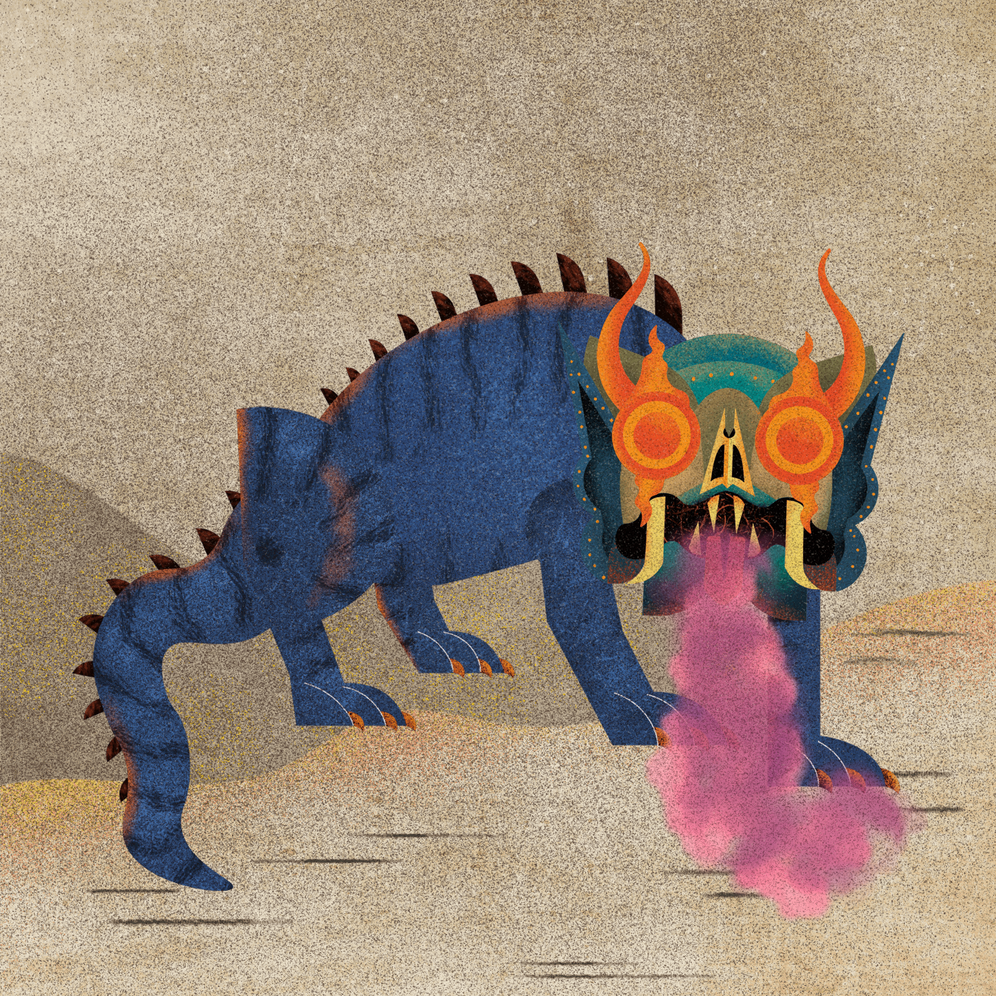 Ancient dragon #21 static token preview