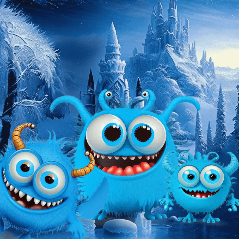 Ice Monsters #12 static token preview