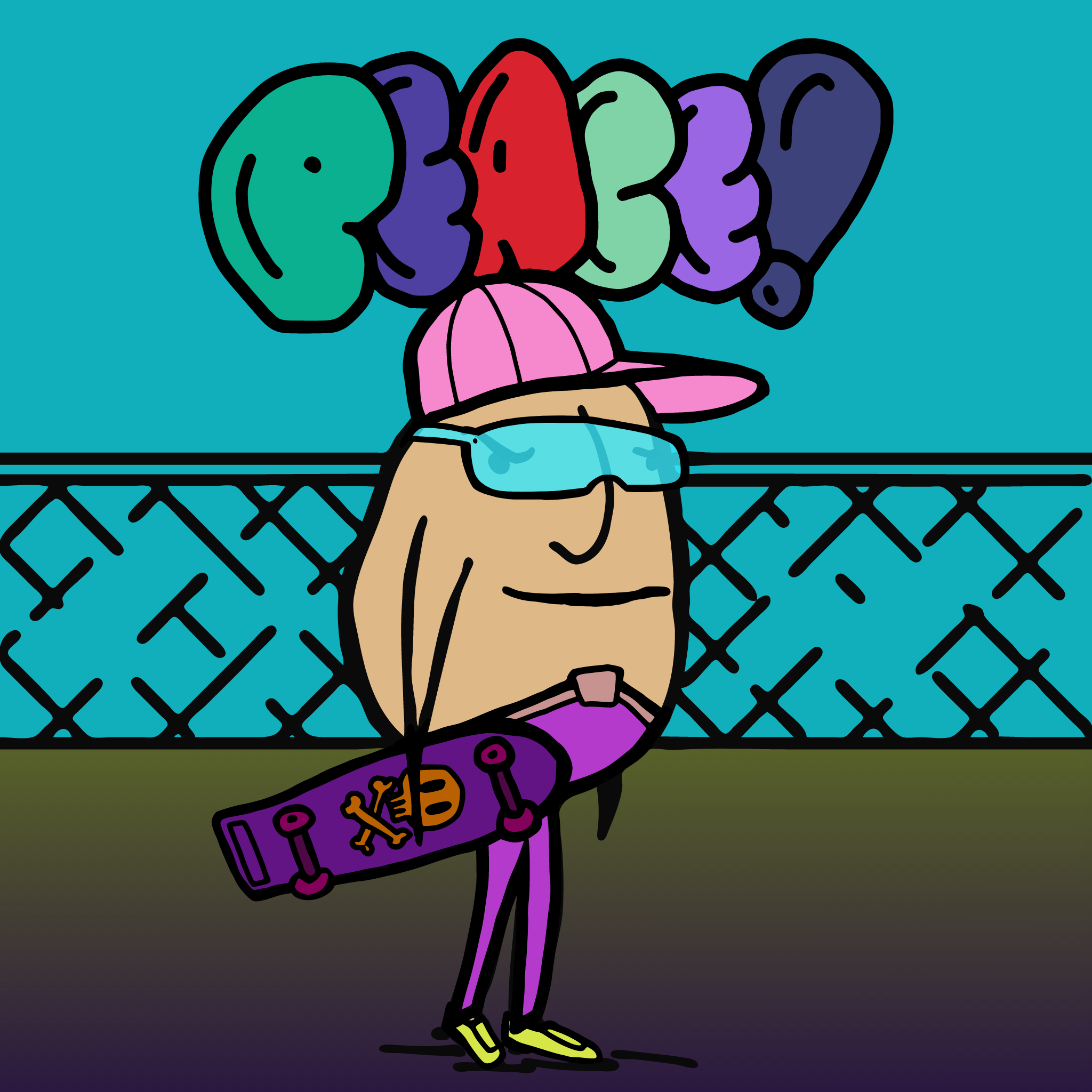 Skater Egg #5 static token preview