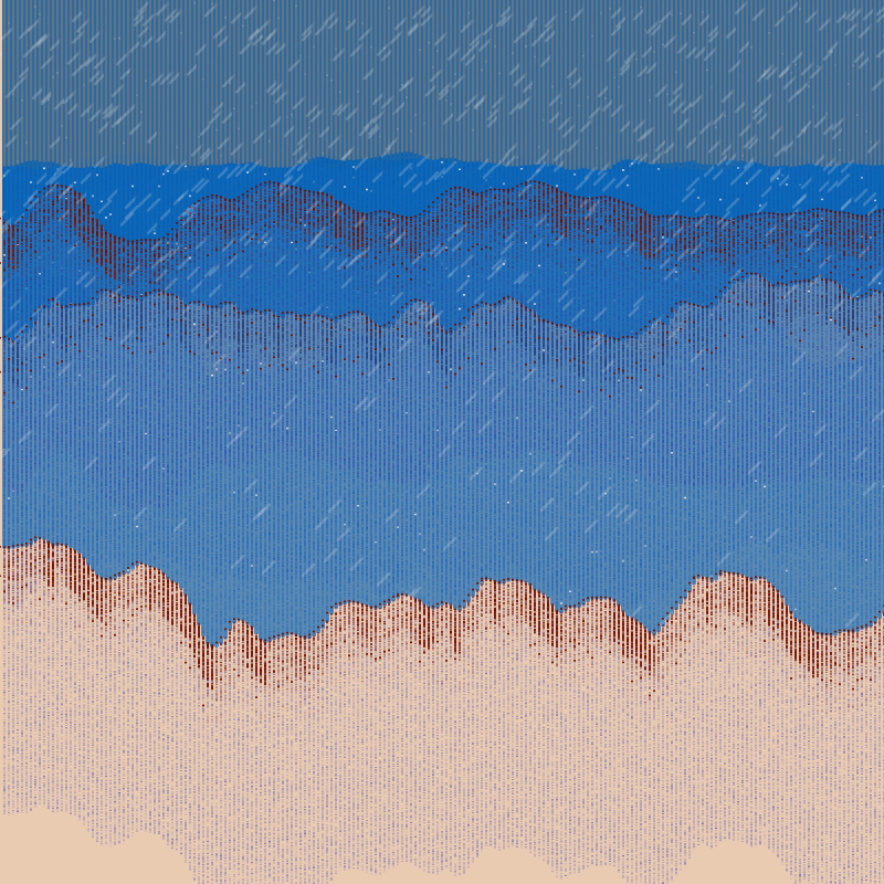 Glitched Mountains GT #227 static token preview