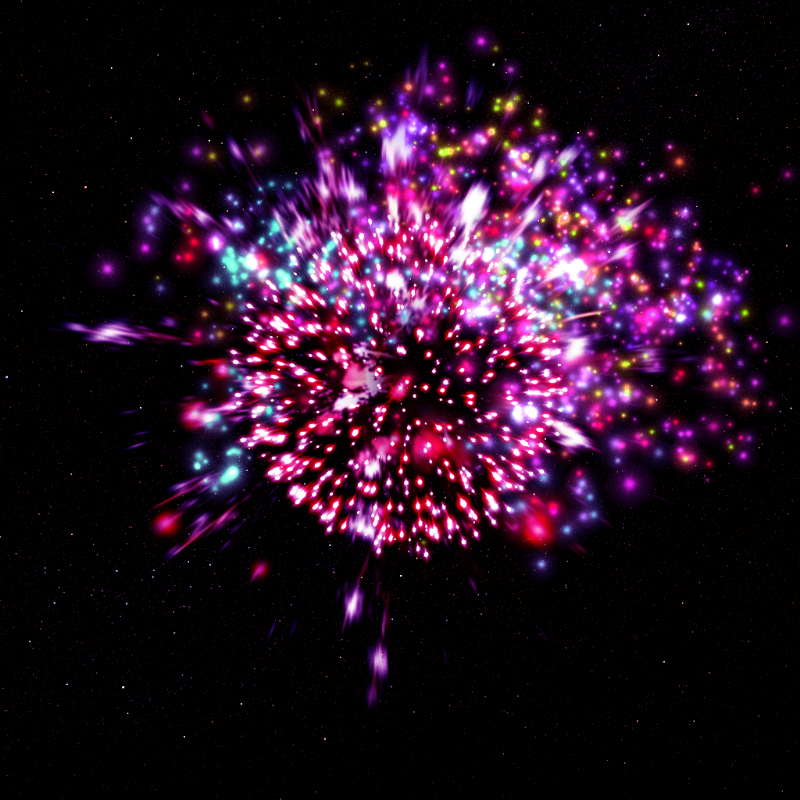 Crazy Fireworks #8 static token preview
