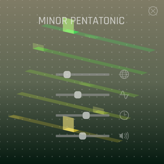 Pentatonic Sounds #12 static token preview