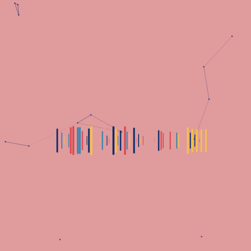 Constellation of particles in Space Sound #12 static token preview