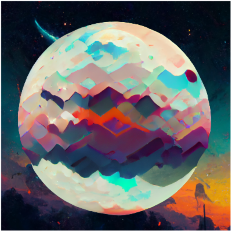 Moon Study #13 static token preview