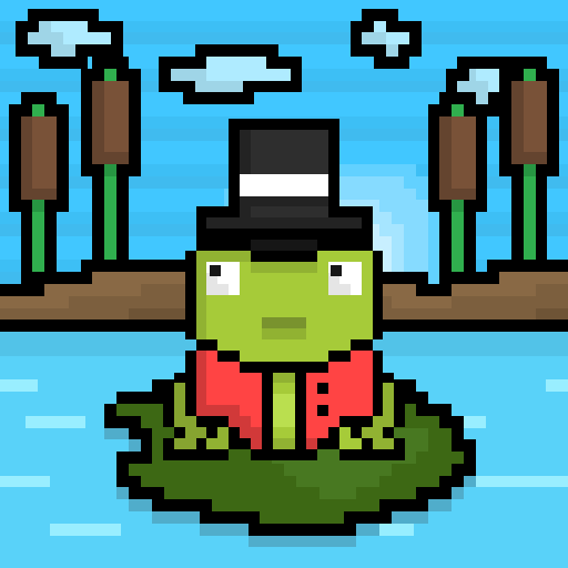 Pixel Frogs #18 static token preview