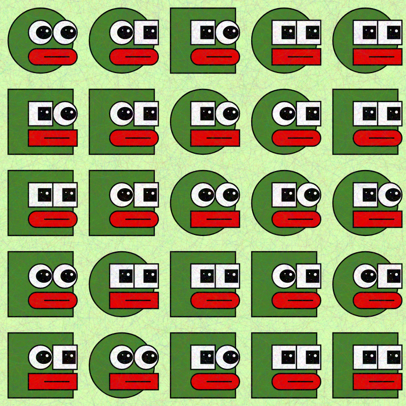 pepe5js #2 static token preview
