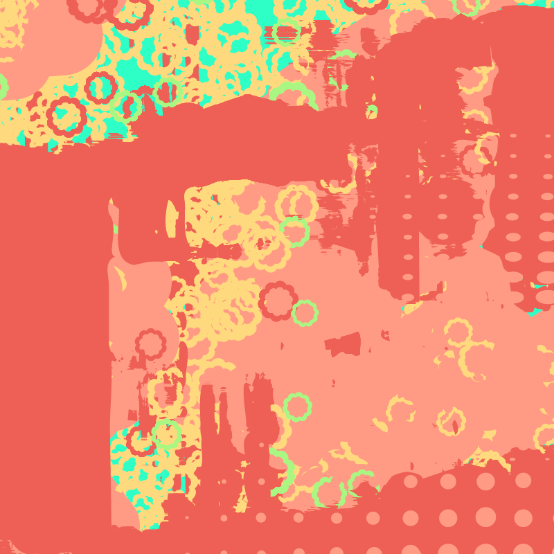 Abstract Paint Alive #1 static token preview