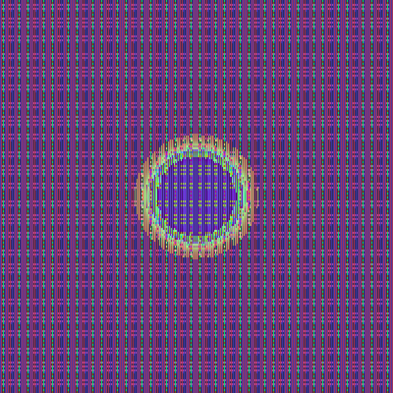 Pixelated Orb #7 static token preview