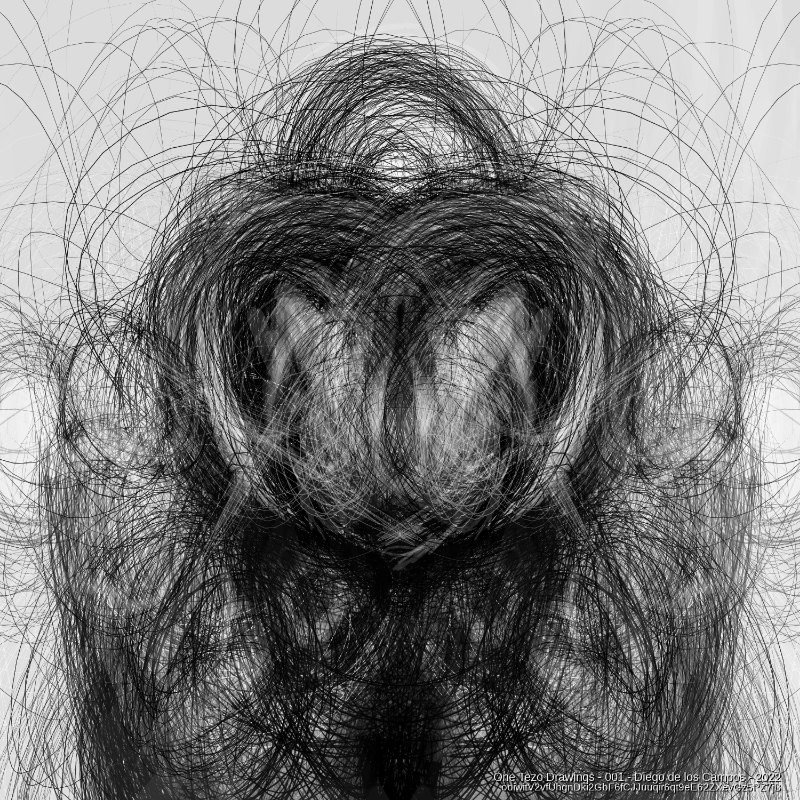 One Tezo Drawings #7 static token preview
